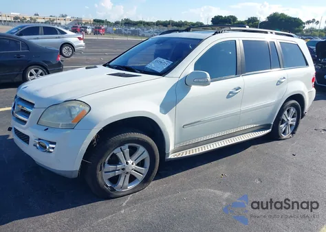 2008 Mercedes-Benz Gl 450 4Matic z USA, uszkodzony, nr VIN 4JGBF71E78A348552